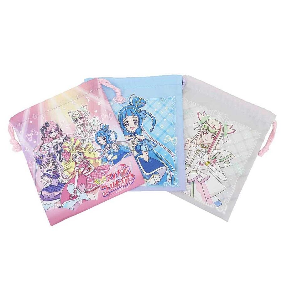 キミとアイドルプリキュア きんちゃく袋 巾着S[品番：BREW0189315