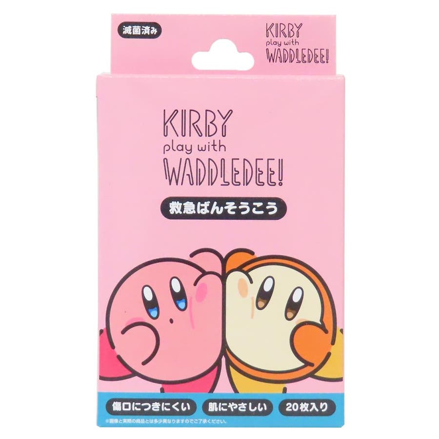 星のカービィ ぬいぐるみ 絆創膏 星のカービィ 絆創膏 救急ばんそうこう[品番：BREW0191377