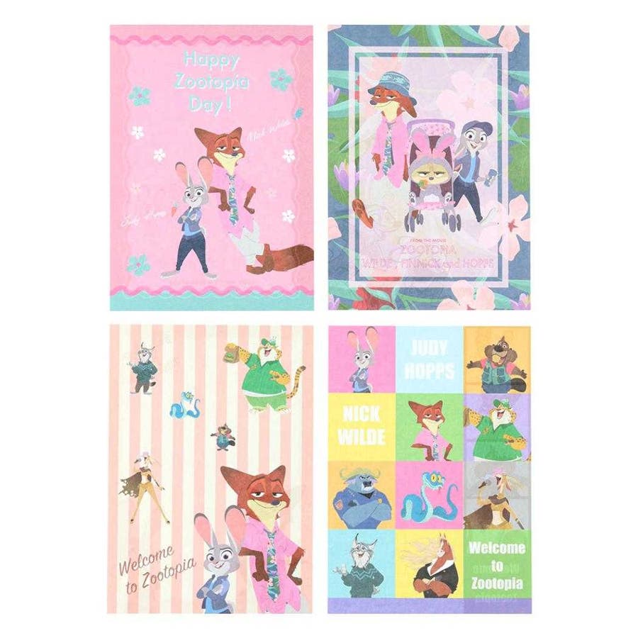 ズートピア2 メモ帳 A6メモ[品番：BREW0205901]｜cinemacollection