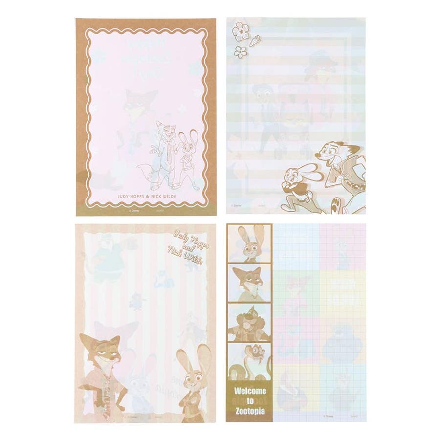 ズートピア2 メモ帳 A6メモ[品番：BREW0205901]｜cinemacollection