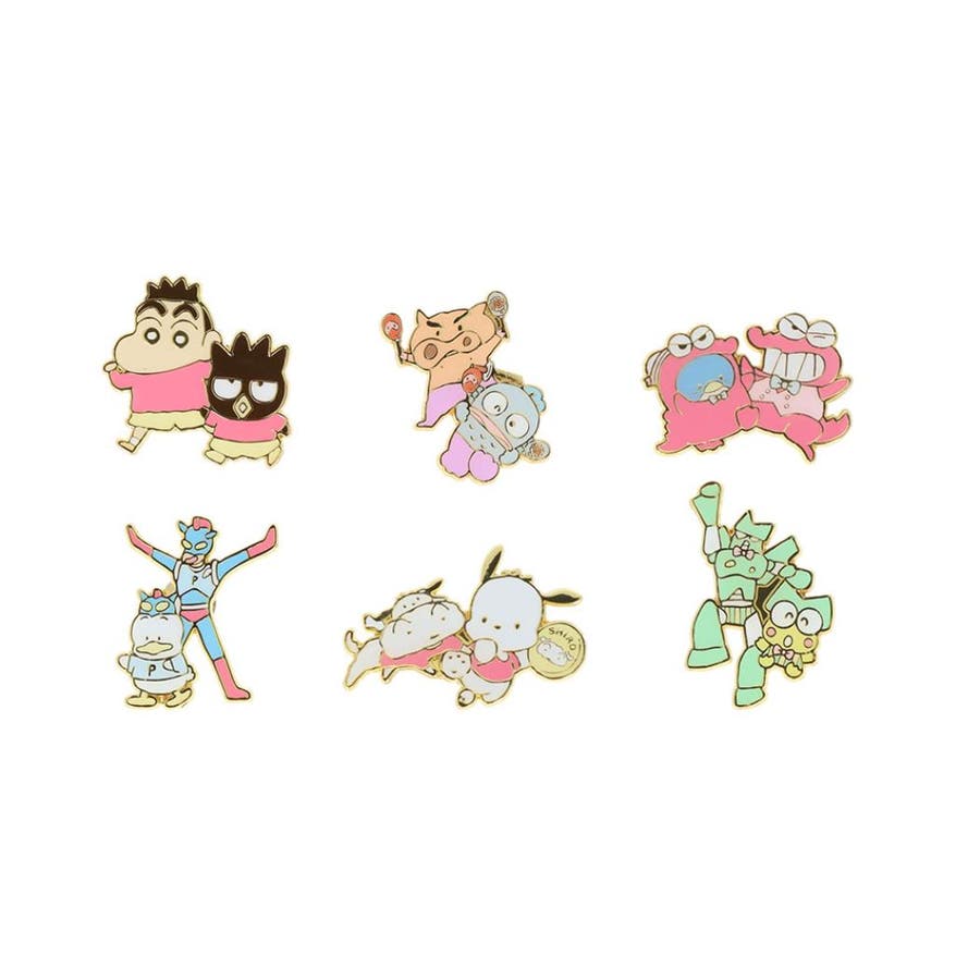 クレヨンしんちゃんxサンリオキャラクターズ ピンズ ピンバッジ[品番