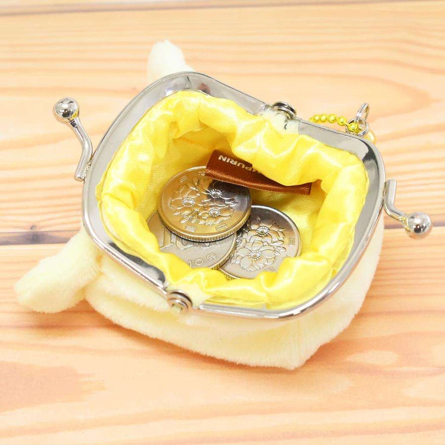 ポムポムプリン 小銭入れ プチがま口[品番：BREW0206881