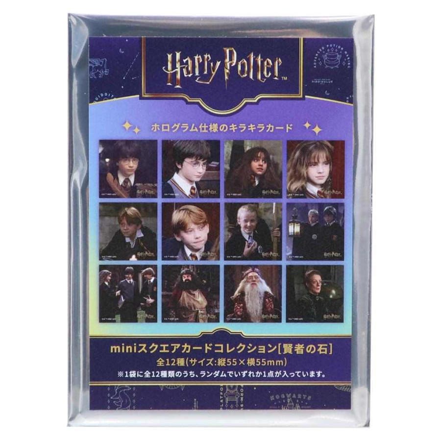 ハリーポッター コレクター雑貨 miniスクエアカードコレクション[品番