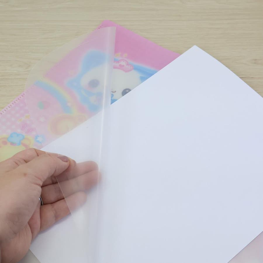平成ファンシー ポケットファイル ファスナー付き6Pファイル[品番