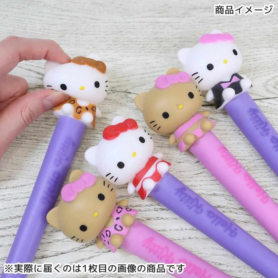 ハローキティ ボールペン ぷるぷるマスコットゲルペン[品番