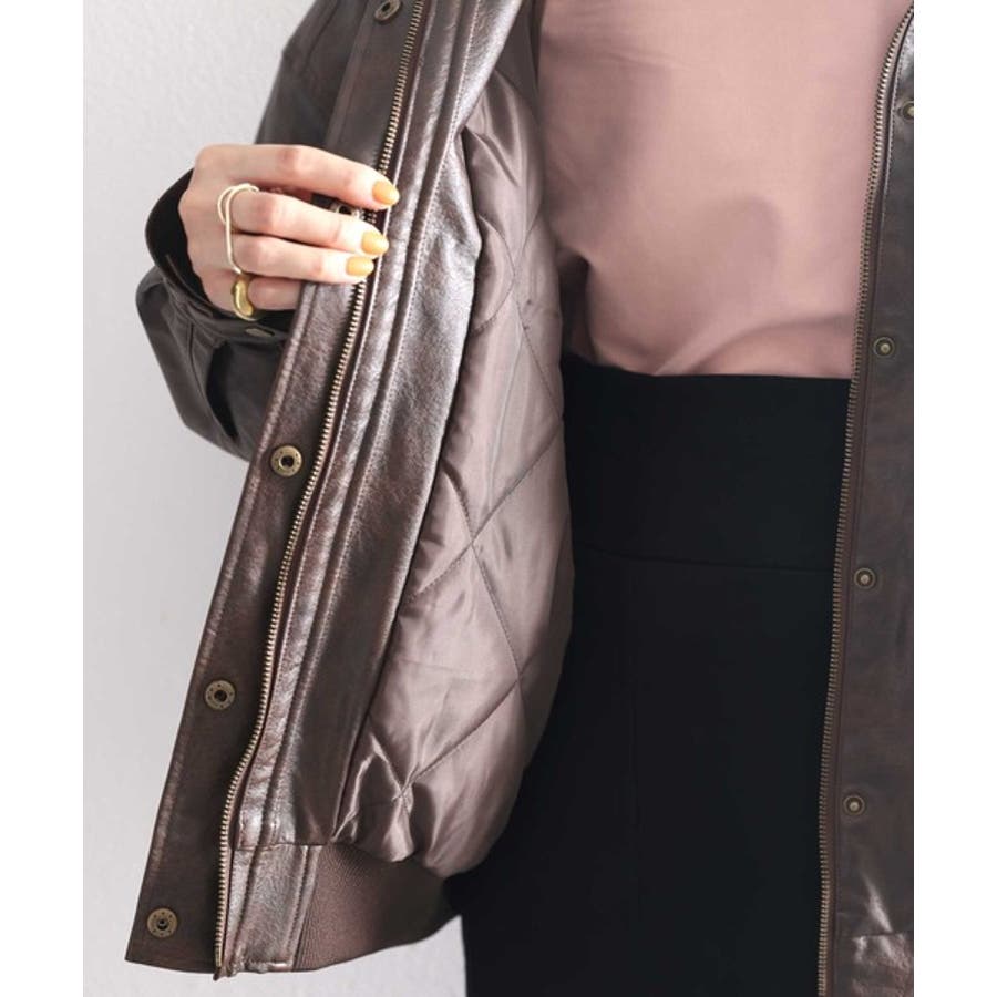Amazon | [ナイラス] フェイクレザー フルジップ ダブル