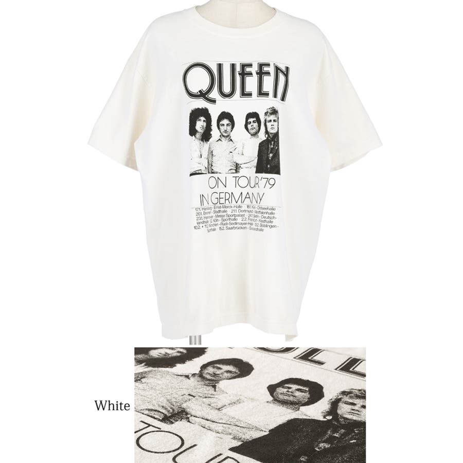 Queen On Tour '79 In Germany ロンＴ - Tシャツ