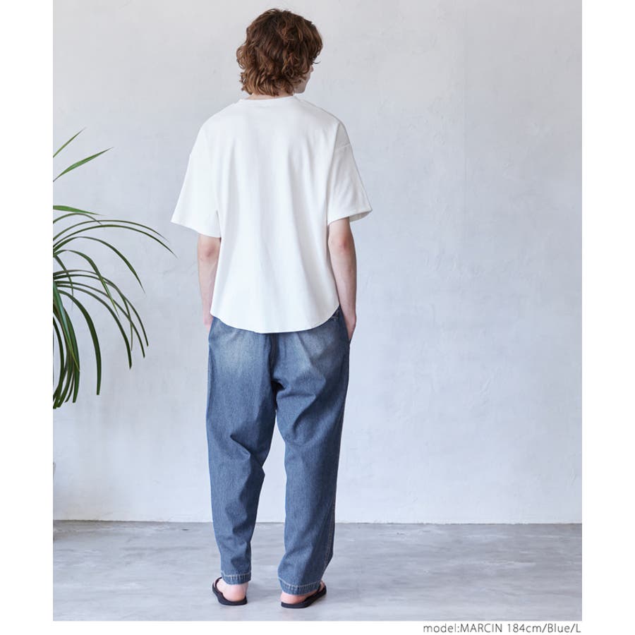メンズリラックスデニムバルーンパンツ[品番：PA000016042]｜coca