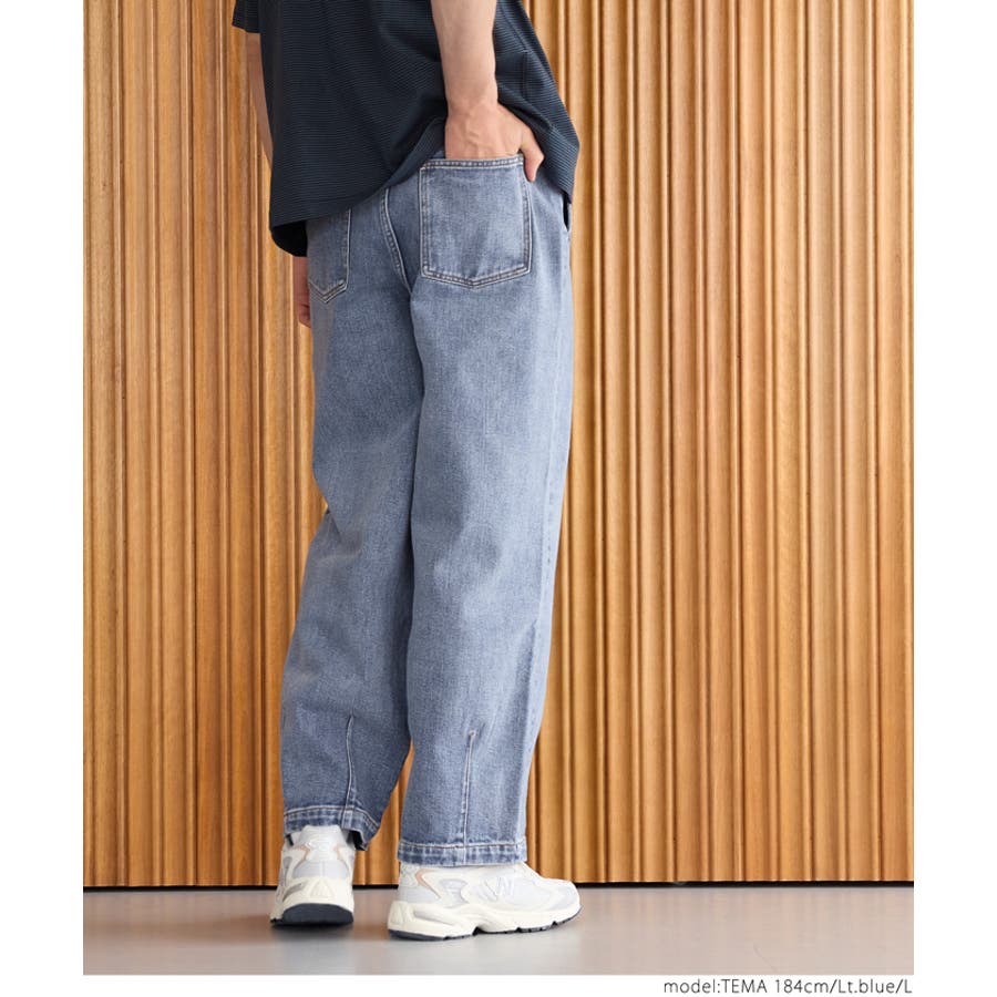 メンズコクーンデニムパンツ[品番：PA000016151]｜coca（コカ