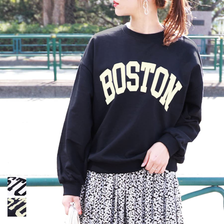 BOSTONロゴスタンダードスウェットトップス[品番：PA000010749