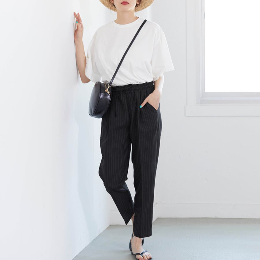 テーパードパンツ レディース ピンストライプ 品番 Pa Coca コカ のレディース ファッション通販 Shoplist ショップリスト