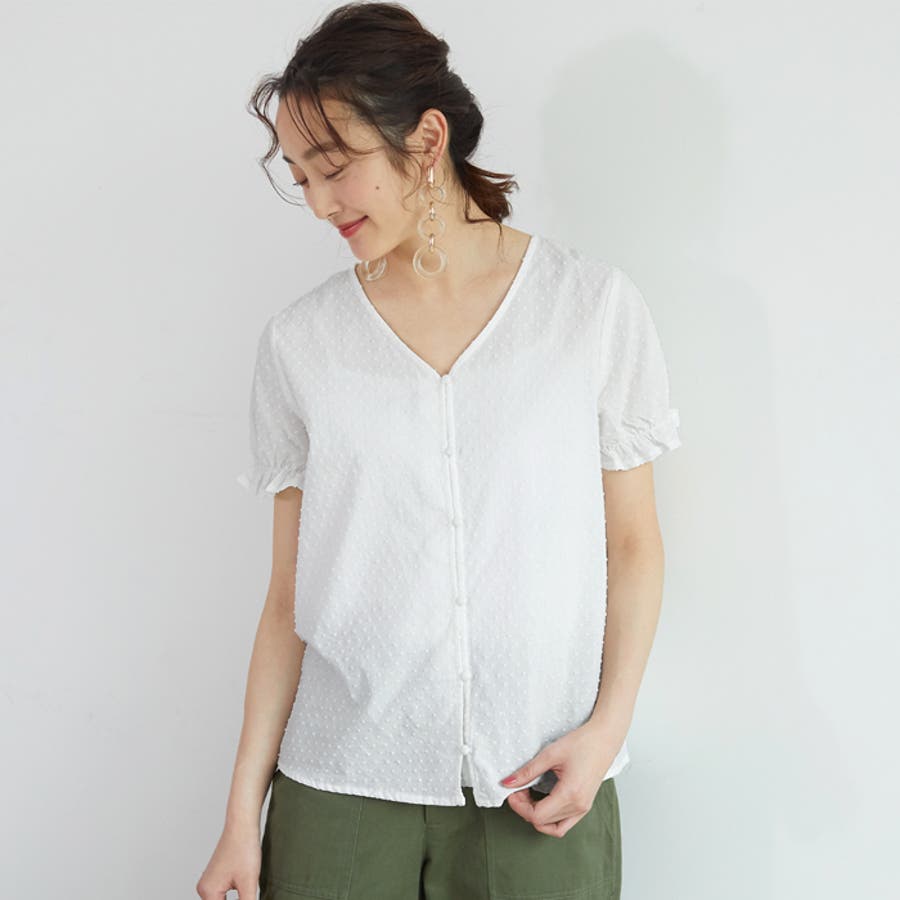 ブラウス レディース 半袖 品番 Pa Coca コカ のレディースファッション通販 Shoplist ショップリスト