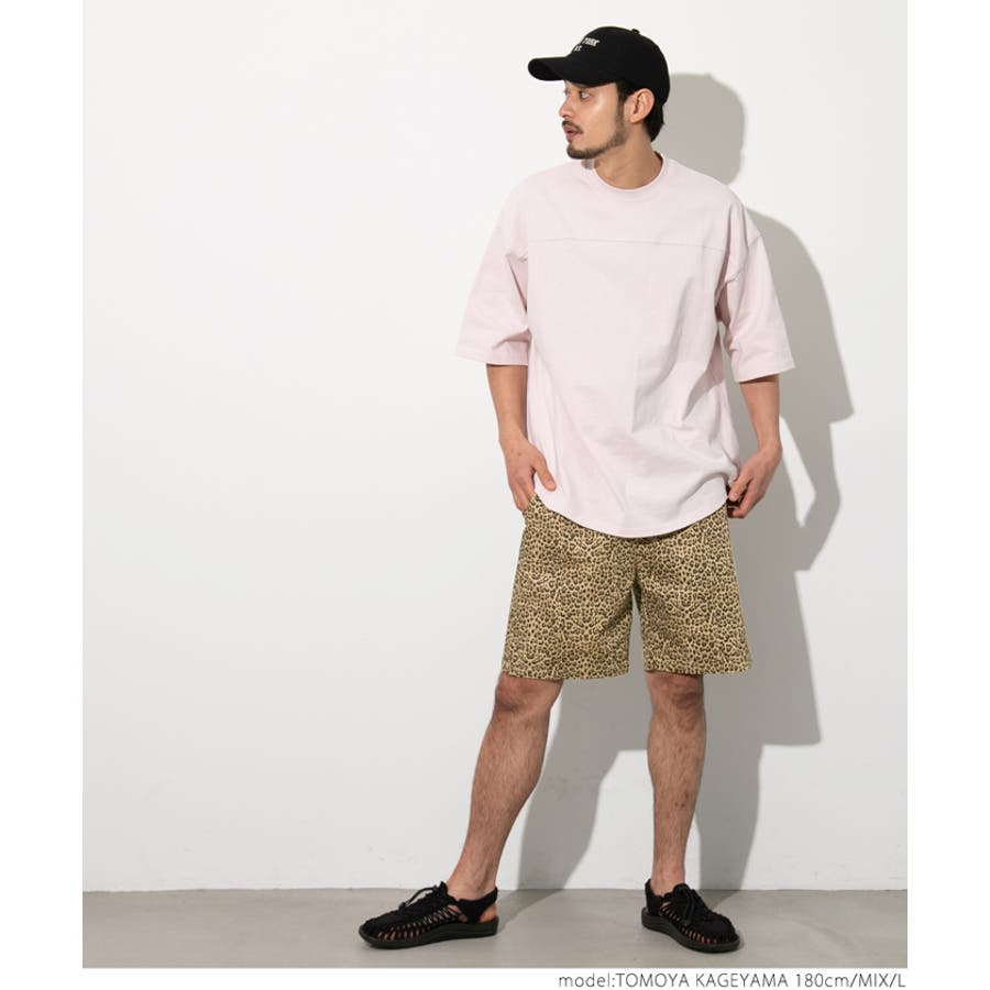 メンズ レオパードハーフパンツ[品番：PA000012375]｜coca（コカ