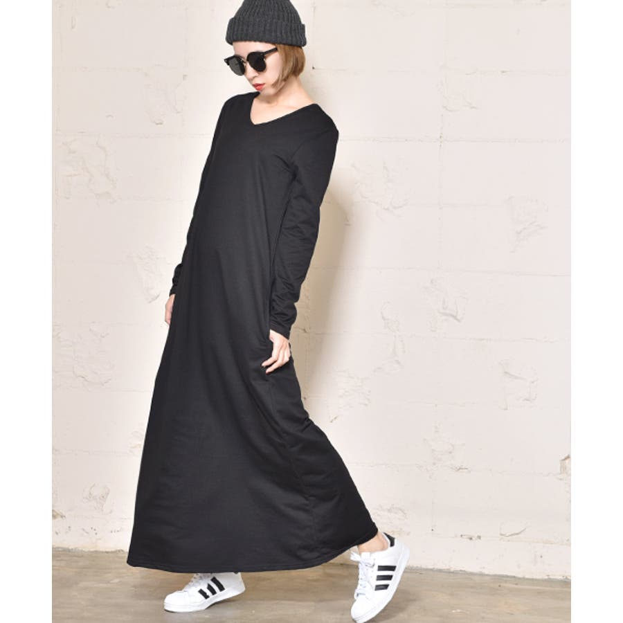 長さ選べる 長袖スウェットロングワンピース Cocaオリジナル 品番 Pa Coca コカ のレディースファッション通販 Shoplist ショップリスト