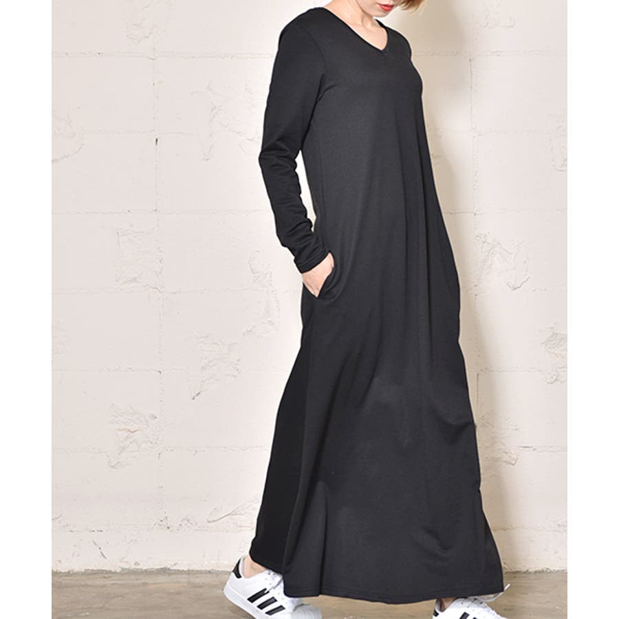 長さ選べる 長袖スウェットロングワンピース Cocaオリジナル 品番 Pa Coca コカ のレディースファッション通販 Shoplist ショップリスト