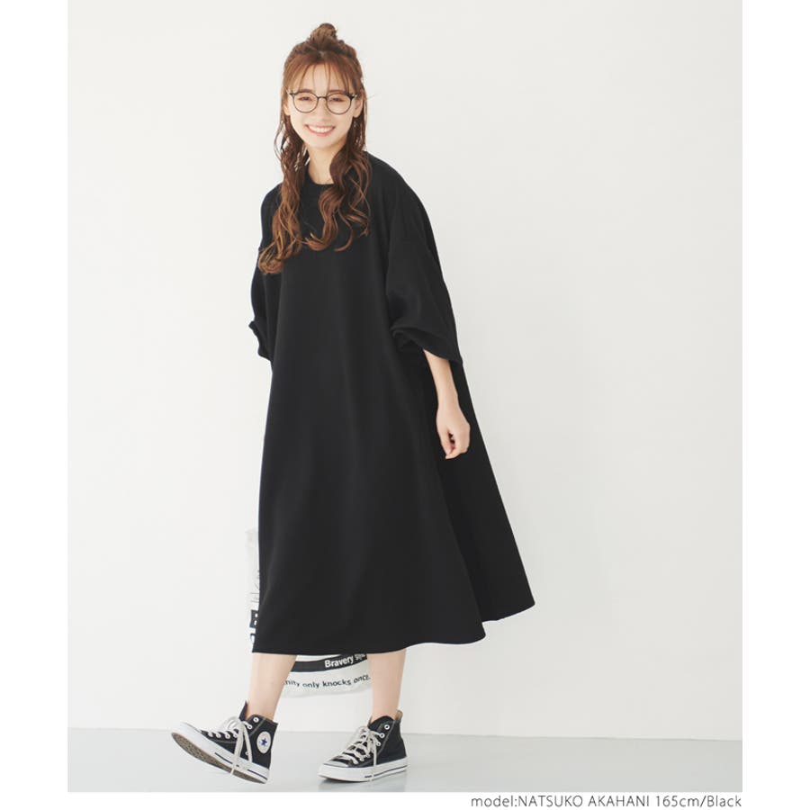 エンボス加工バルーンスリーブaラインワンピースcocaオリジナル 品番 Pa Coca コカ のレディースファッション通販 Shoplist ショップリスト