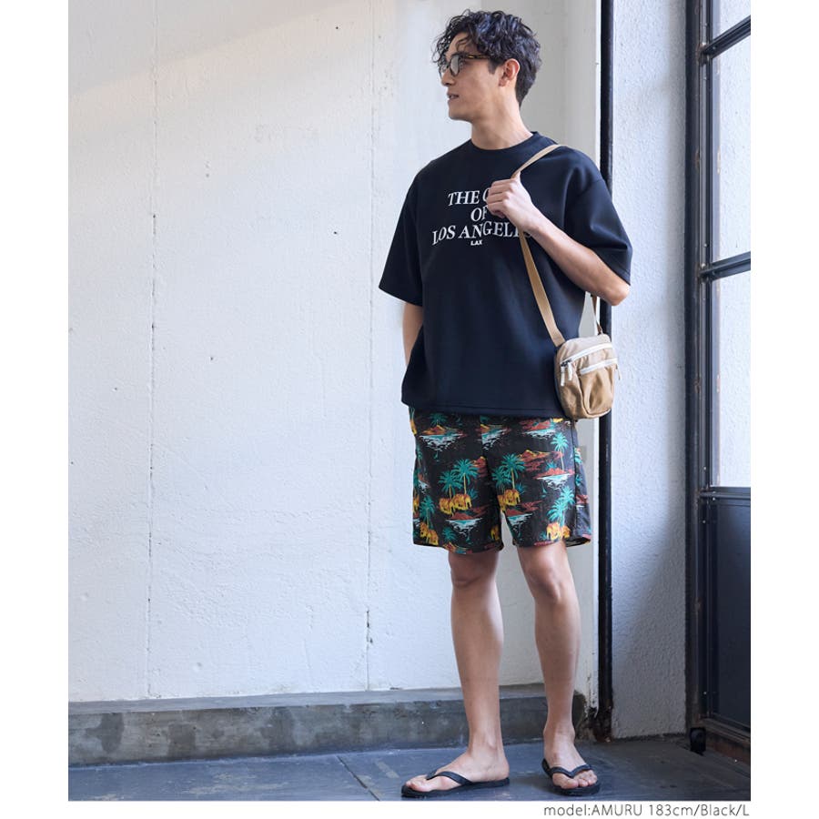 ワッシャーナイロン柄ショートパンツ[品番：PA000015719]｜coca（コカ