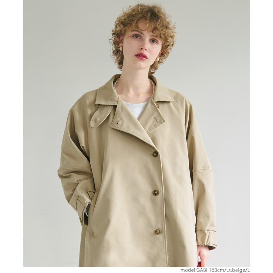 ロングトレンチコート レディース[品番：PA000016605]｜coca