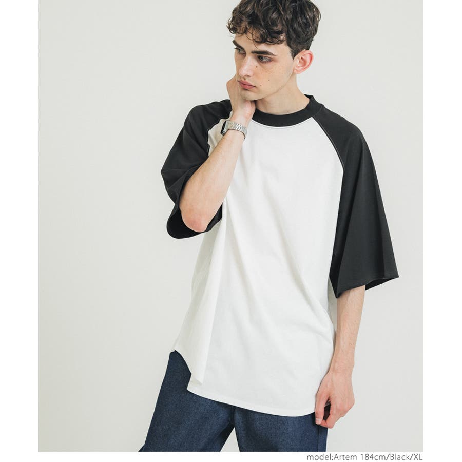 ラグランTシャツ[品番：PA000014367]｜coca（コカ）のメンズ