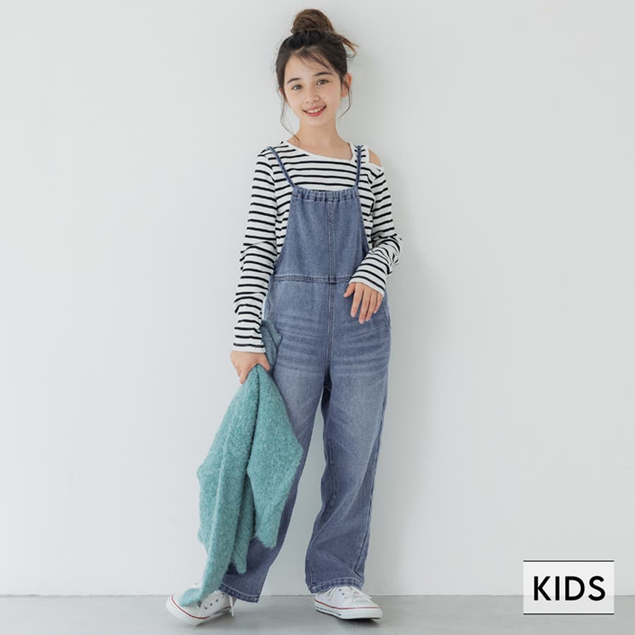 (sachiko)大人着用可ディオール　キッズ　デニム　14歳　本物 セール】【2025年S/S新作】【KIDS】裾ほどき加工デニム