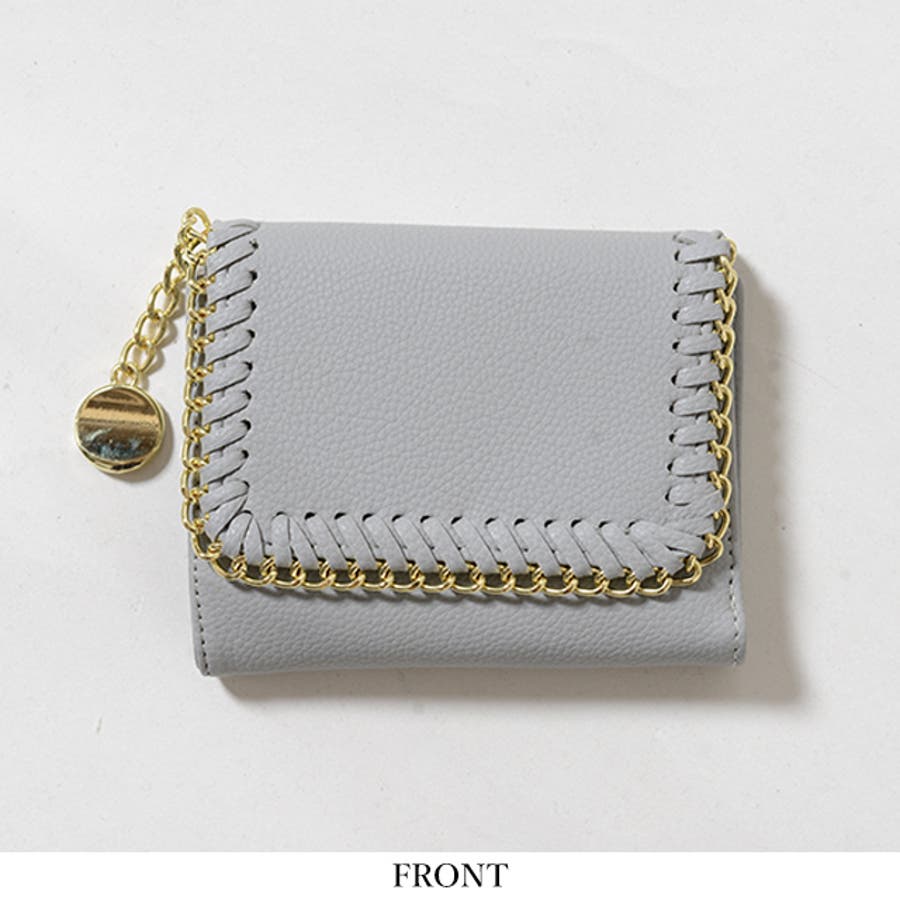 冬新作 チェーンミニウォレット 小物 財布 レディース ミニ財布