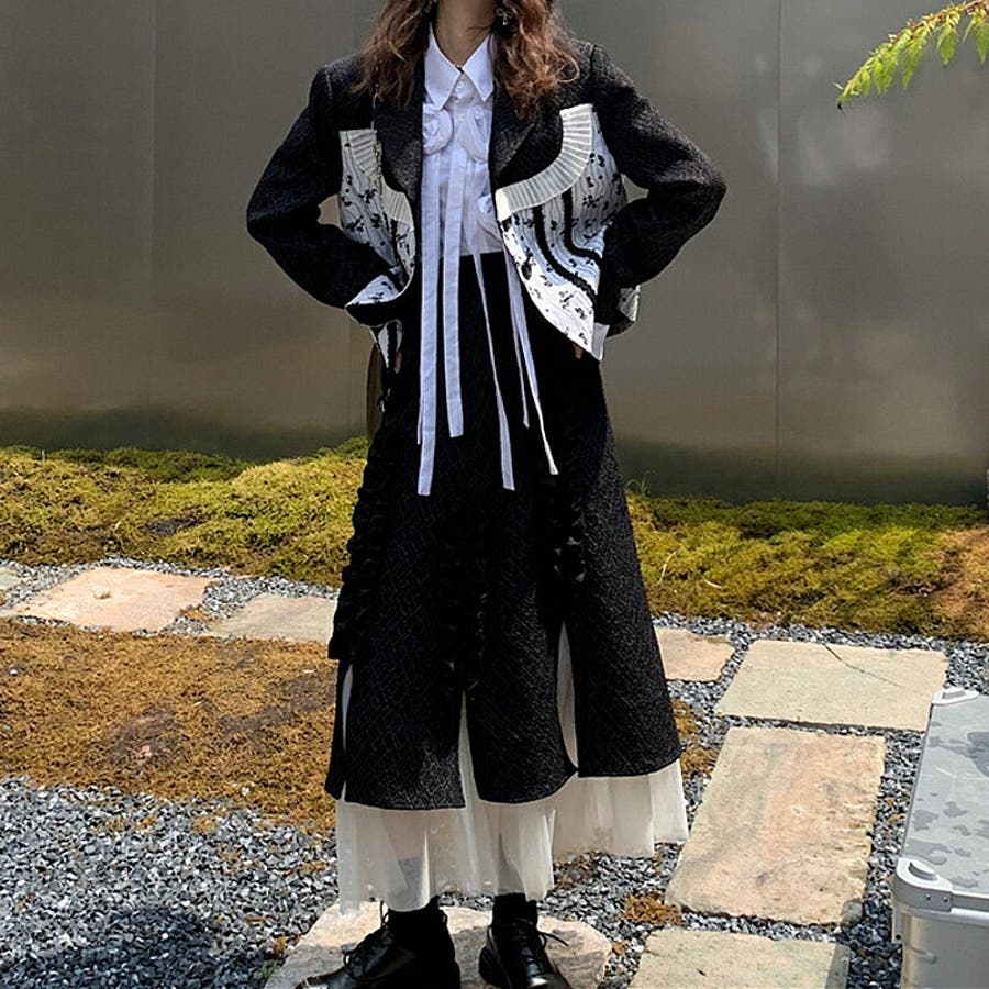 ポンチョ　シースルー フリル　ロリータ ポンチョシースルー フリルロリータ