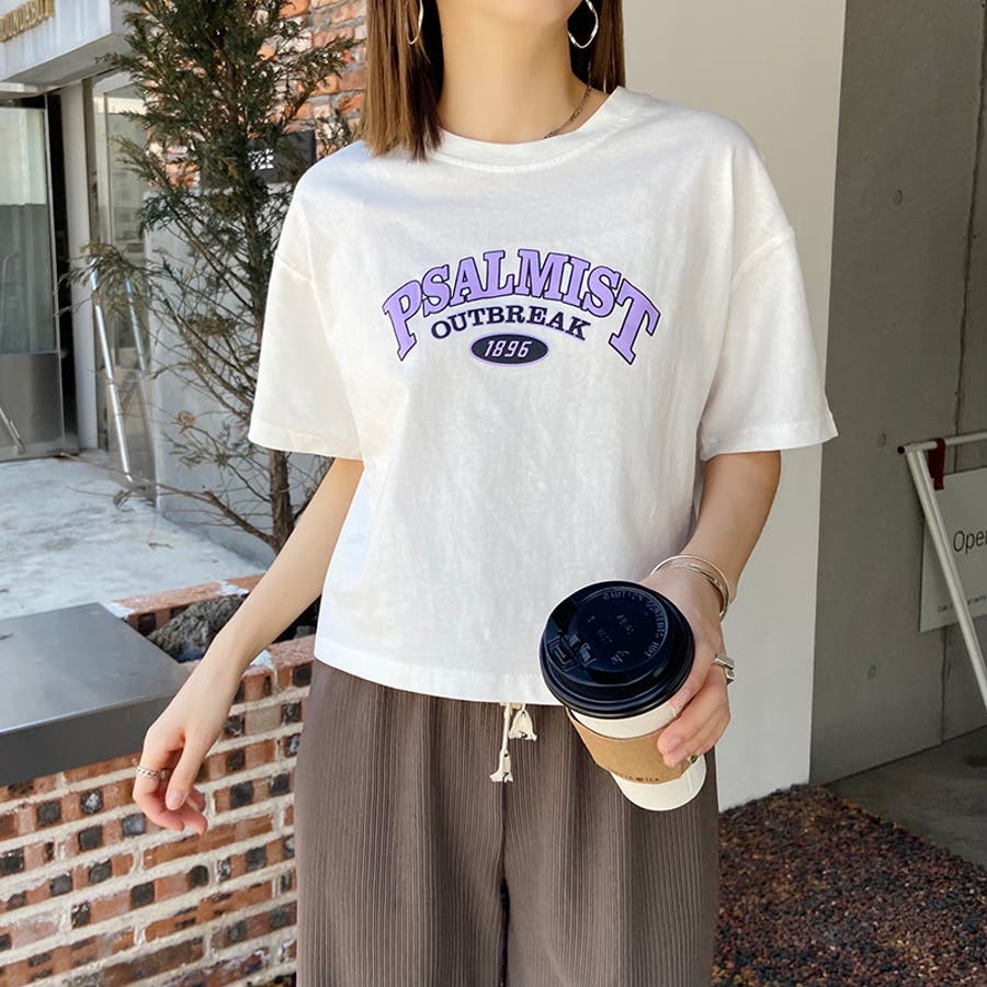 プレスボックス クロップ Tシャツ レディース 青色 ブルー ノート