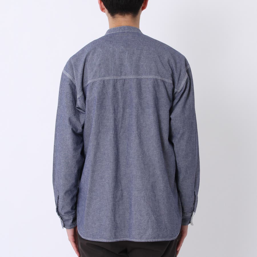 バンドカラーワークシャツジャケット[品番：COEW0001258]｜coen  OUTLET（コーエンアウトレット）のメンズファッション通販｜SHOPLIST（ショップリスト）