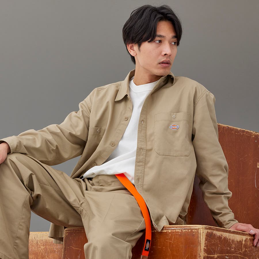 Dickies(ディッキーズ)100th別注ワークシャツ(セットアップ対応)[品番