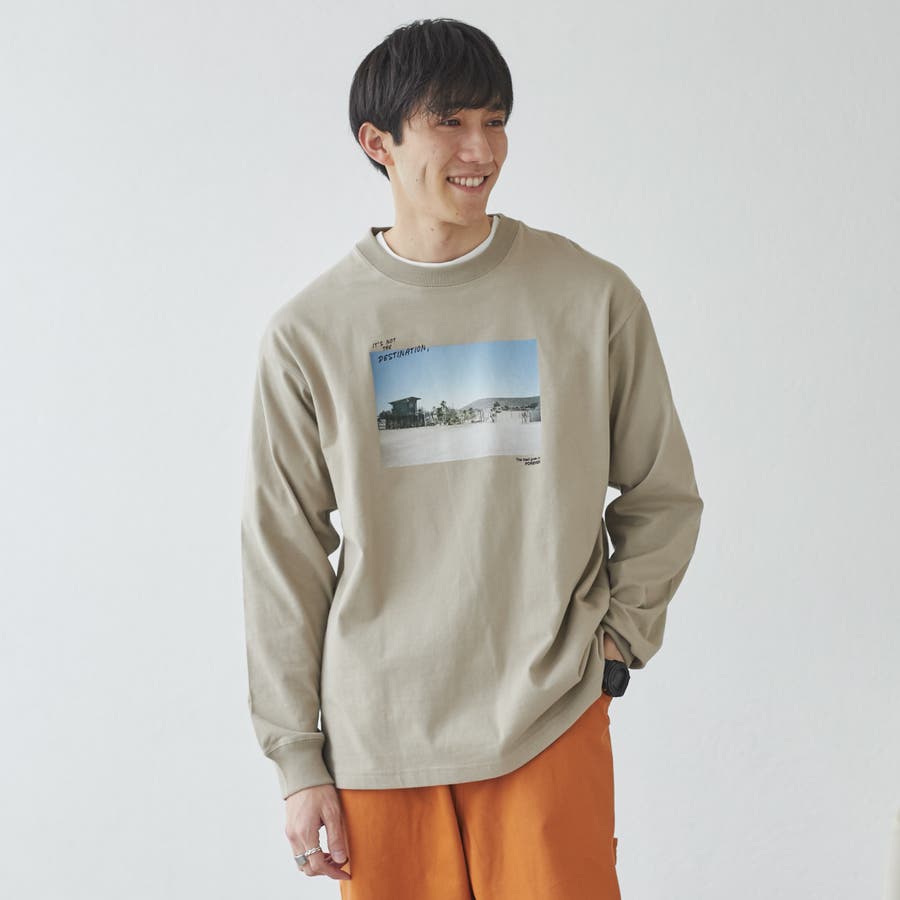 フォトプリントロングスリーブTシャツ[品番：COEW0004082]｜coen【men