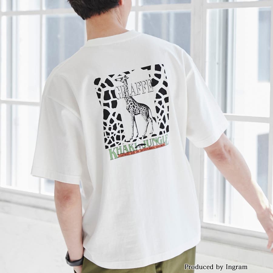 KHAKI JUNGLE（カーキジャングル）別注アニマルプリントTシャツ