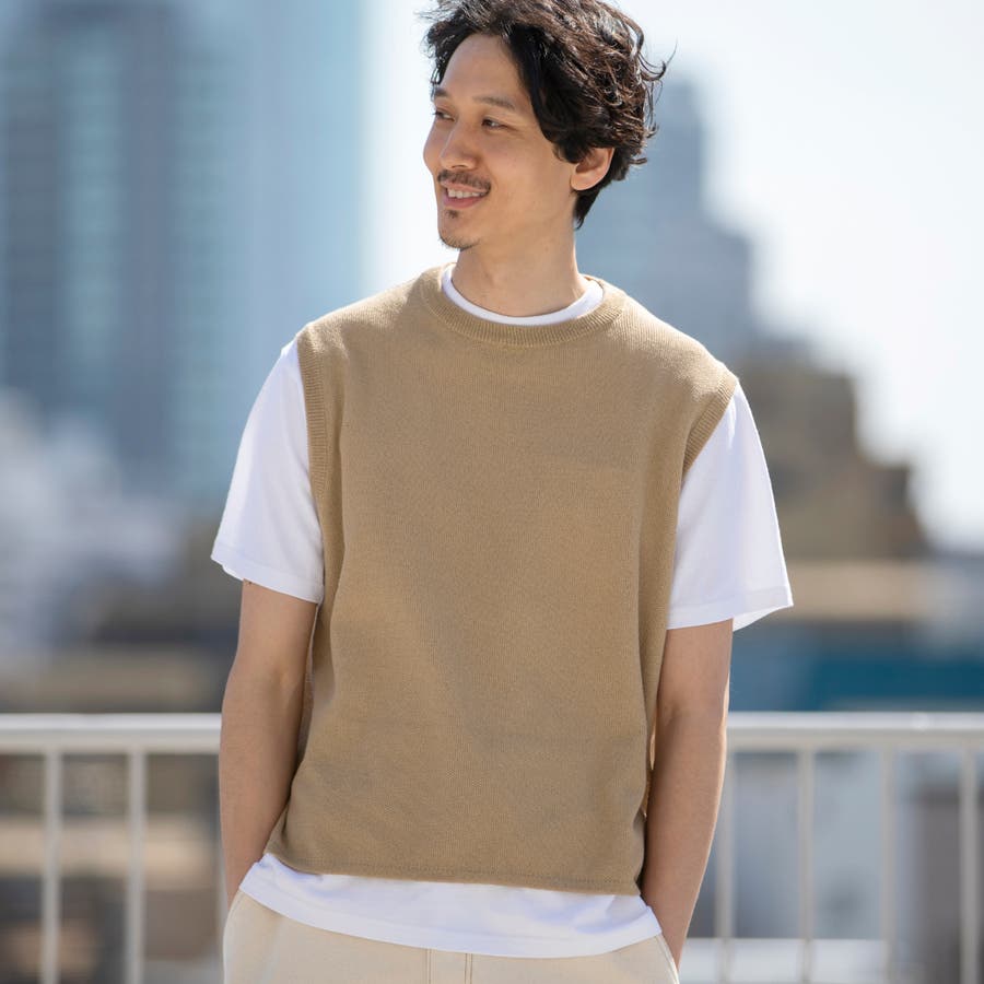 リネンミックスクルーネックベスト 品番 Coew Coen Men コーエン のメンズ ファッション通販 Shoplist ショップリスト