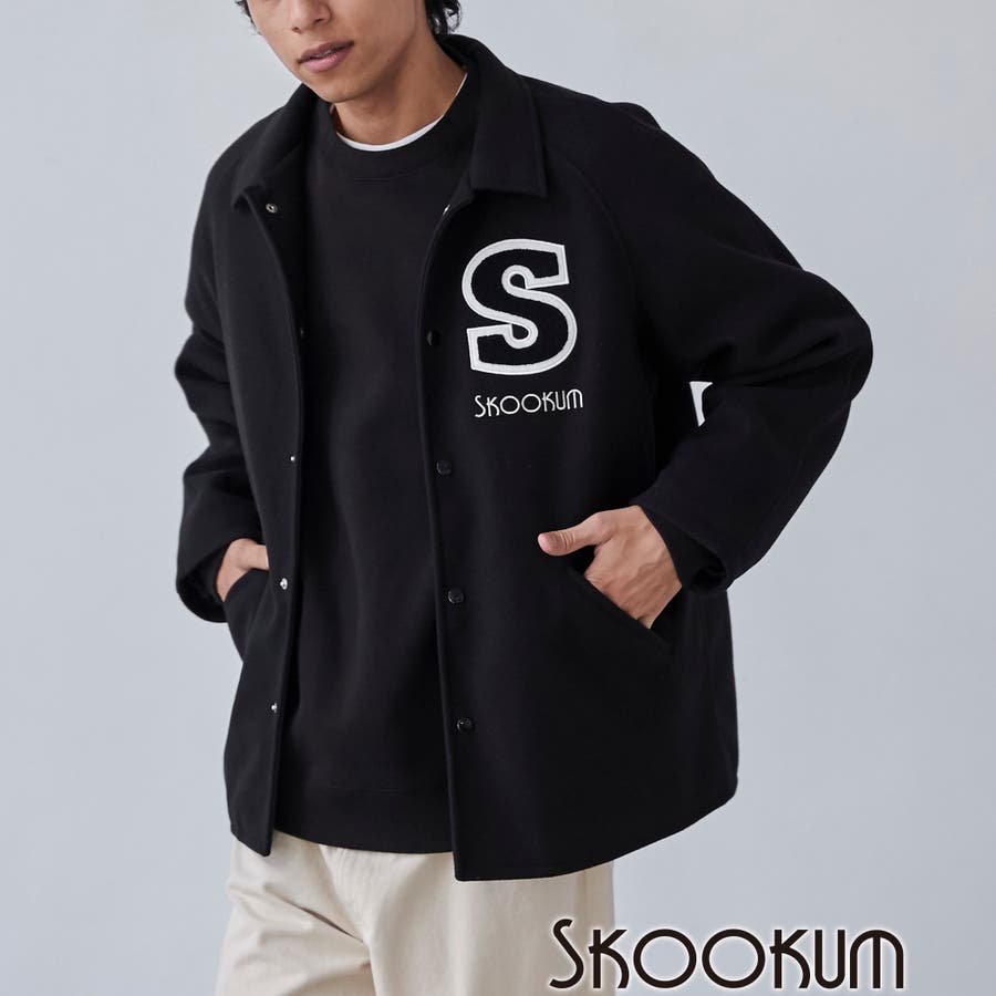 BLACK】SKOOKUM×coen別注スタジャン[品番：COEW0004965]｜coen【men