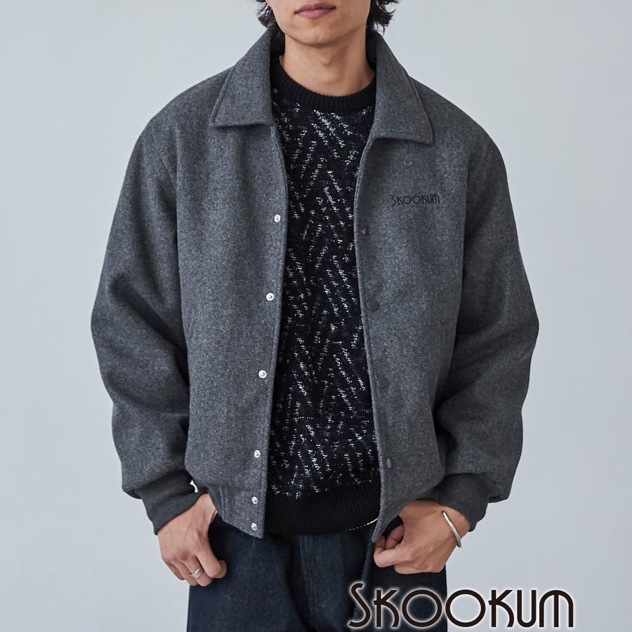 SKOOKUM×coen別注リブスタジャン[品番：COEW0004966]｜coen【men