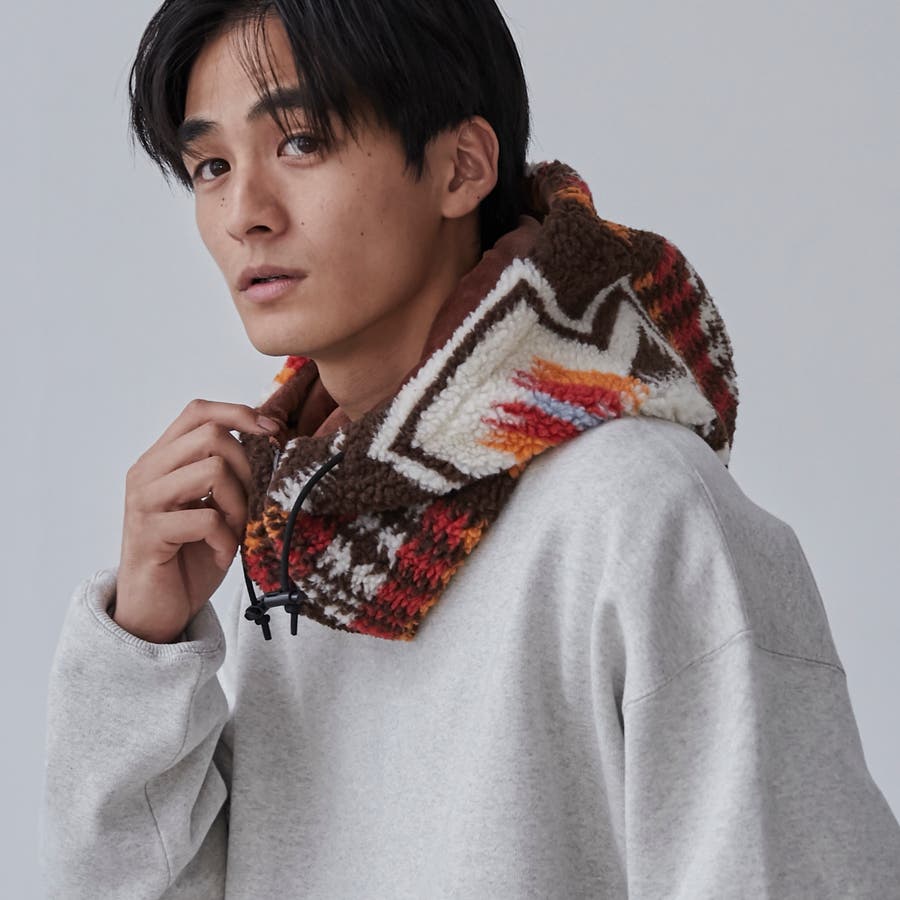 美品　PENDLETON　ペンドルトン　ボア　バラクラバ　マフラー　セット 美品 PENDLETON ペンドルトン ボア バラクラバ マフラー セット 総柄