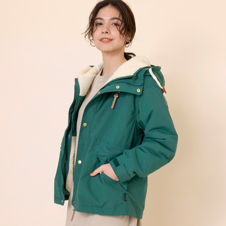 100 本物保証 新品 Coen 撥水3way マウンテンパーカー ブラック サイズl 国産