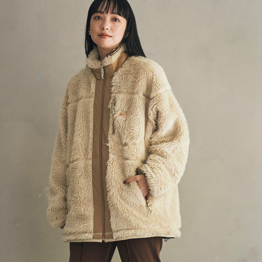 洗える］KELTY(ケルティ)別注ボリュームボアジャケット[品番