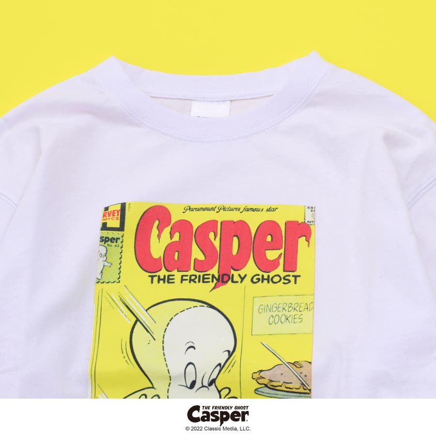 Casper 別注プリントロングスリーブTシャツ（WEB限定サイズ)[品番