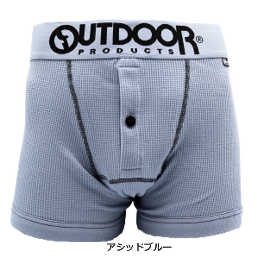 OUTDOOR カラーサーマルボクサー M L LL メンズボクサーパンツ