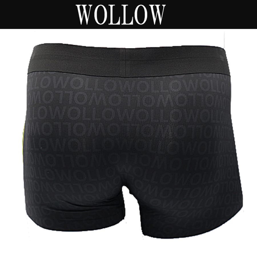 WOLLOWワロー】W-27メンズボクサーパンツ 速乾履き心地重視ボクサー