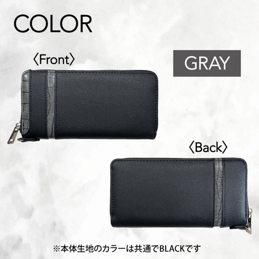 コムコム　長財布 二つ折りZIP長財布(HUGE LOGO) - Wallet COMME des GARCONS