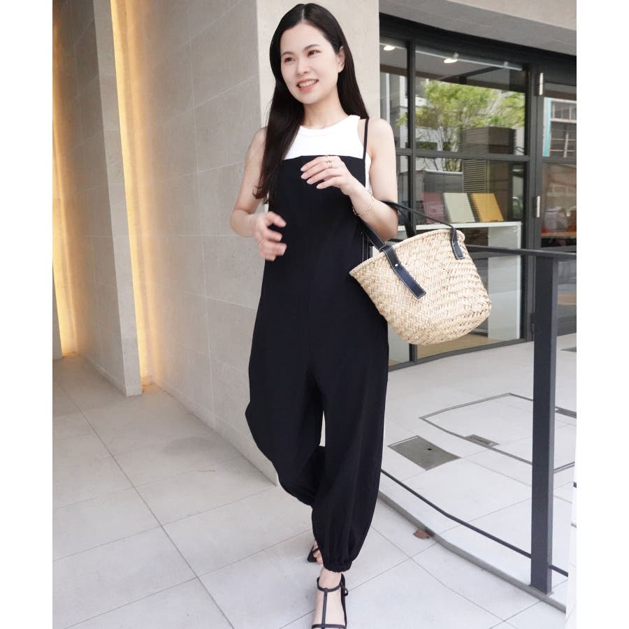 ギャザーサロペット【ラッシュガード】[品番：TRIW0003705]｜CORNERS