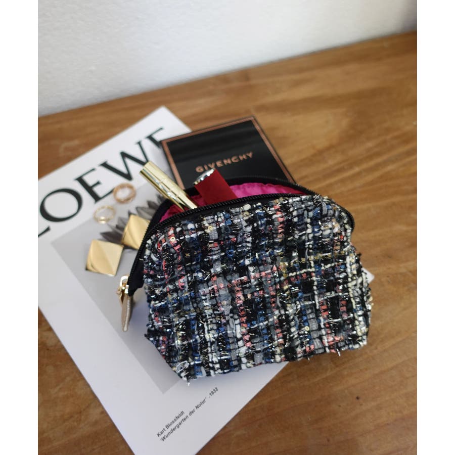 ツイードポーチ[品番：TRIW0003948]｜CORNERS （コーナーズ）の