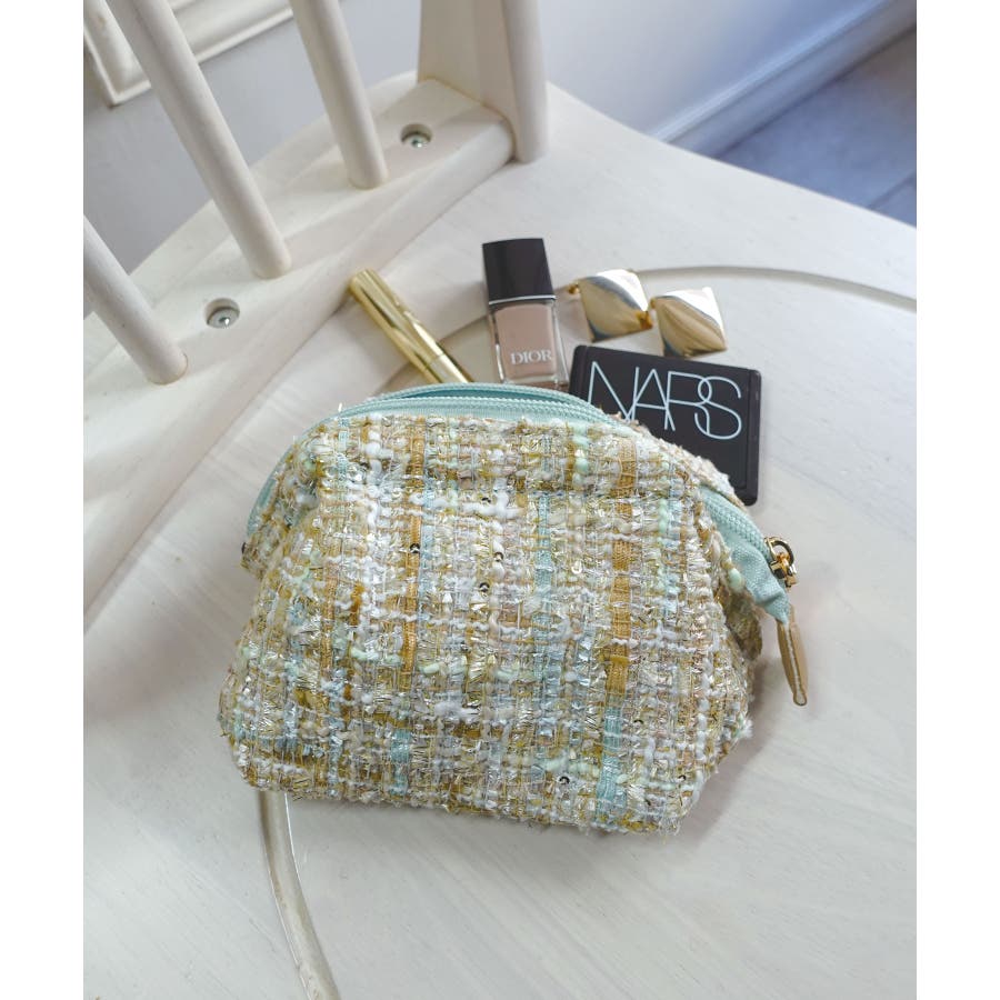 ツイードポーチ[品番：TRIW0003948]｜CORNERS （コーナーズ）の