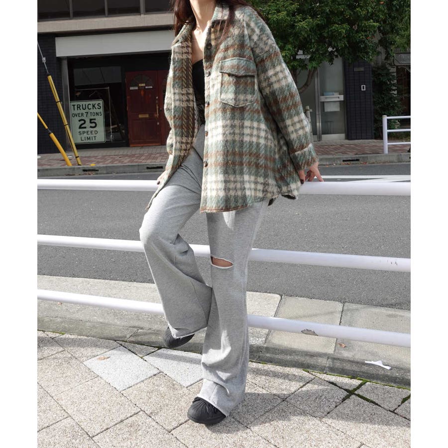 カットオフスウェットパンツ[品番：TRIW0003936]｜CORNERS