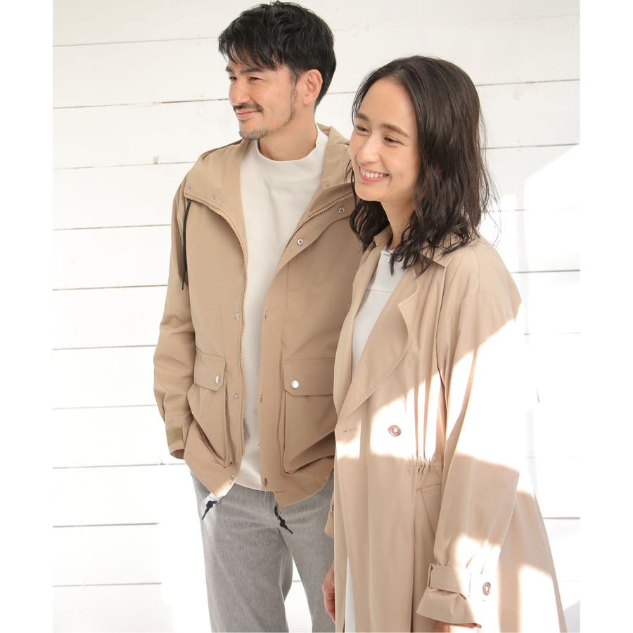 オーガニックコットンゆるトレンチコート 品番 Ikaw Ikka イッカ のレディースファッション通販 Shoplist ショップリスト