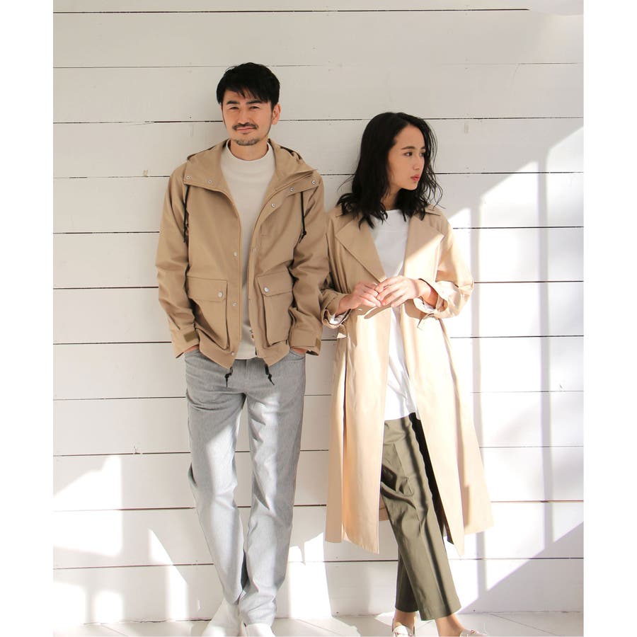 オーガニックコットンゆるトレンチコート 品番 Ikaw Ikka イッカ のレディースファッション通販 Shoplist ショップリスト