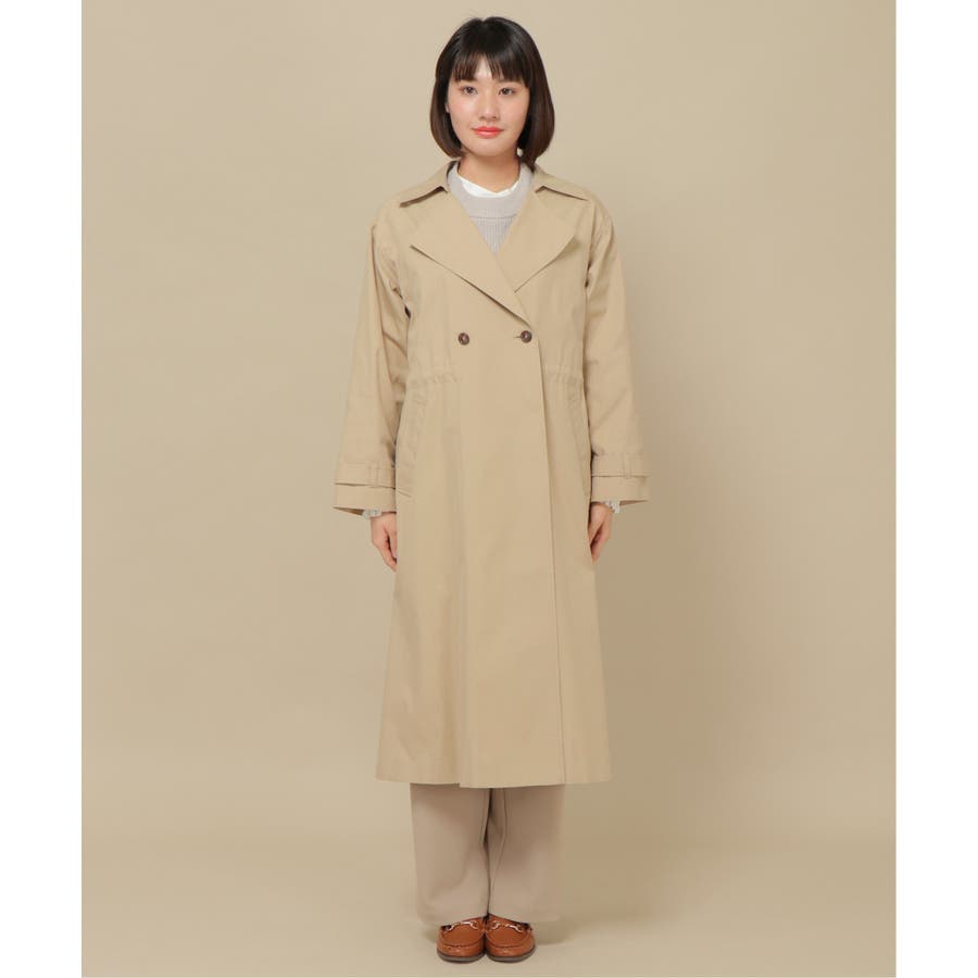 オーガニックコットンゆるトレンチコート 品番 Ikaw Ikka イッカ のレディースファッション通販 Shoplist ショップリスト
