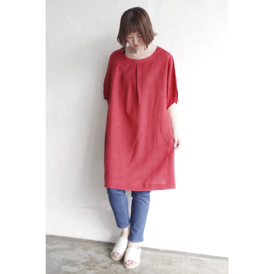 レーヨン綿麻ゆるワンピース 品番 Ikaw Lbc With Life エルビーシー のレディースファッション通販 Shoplist ショップリスト