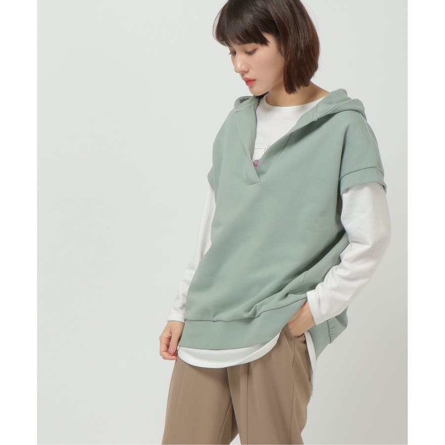 エンザイムスウェットフードベスト 品番 Ikaw Lbc With Life エルビーシー のレディース ファッション通販 Shoplist ショップリスト